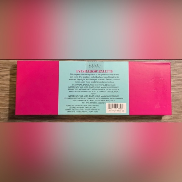 Brand New Nicole Miller Bare To Bold Eyeshadow Palette, Neutral Tones - Picture 4 of 4